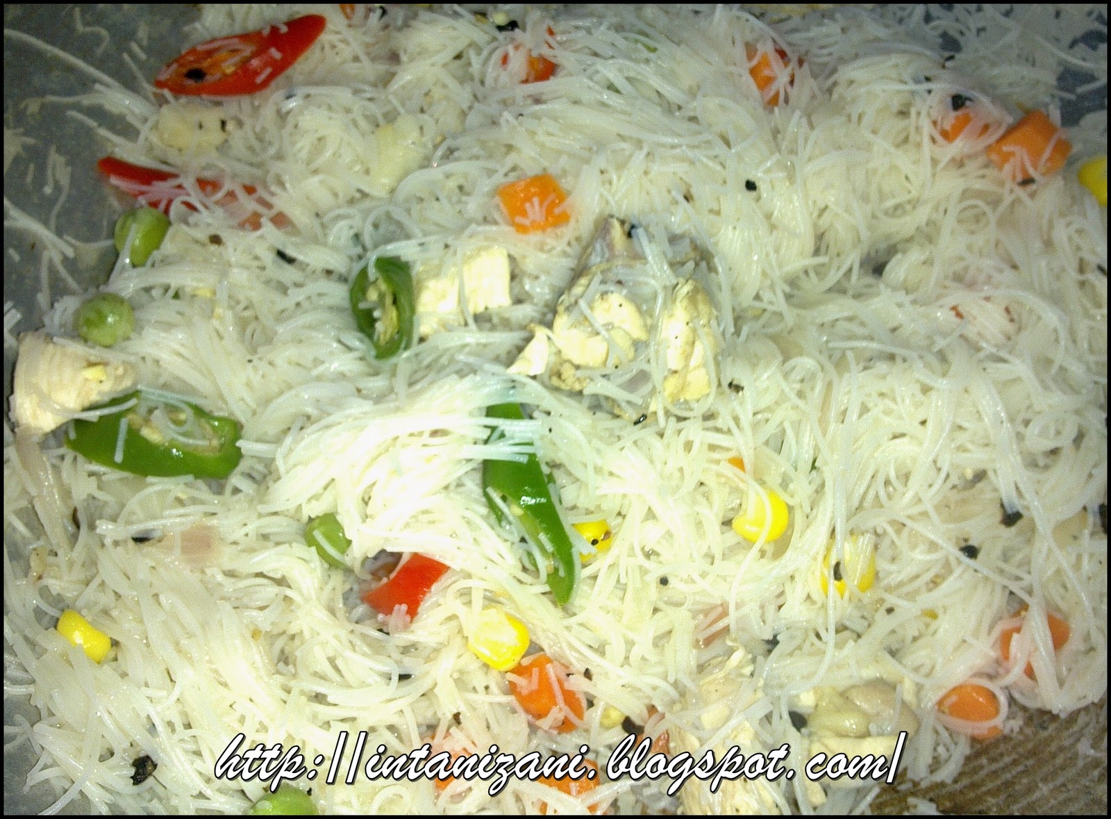 Intanizanifoods: bihun goreng singapore