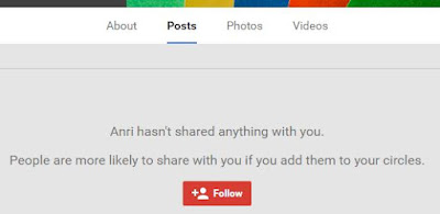 Share Posting Blog Anda ke Google Plus