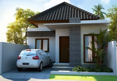 Desain Rumah Minimalis Tampak Depan 1 Lantai