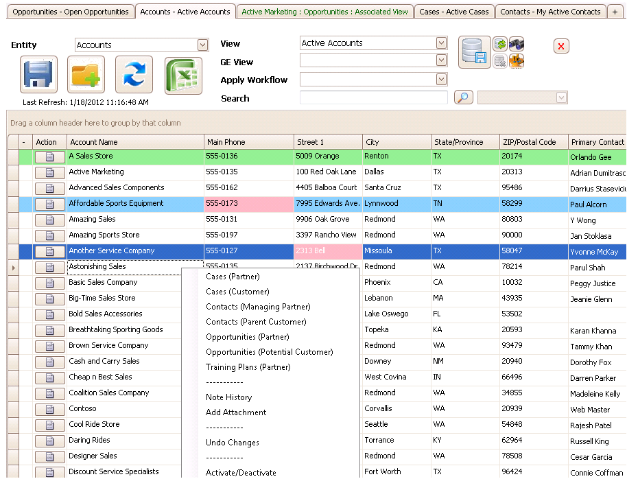 Practical Dynamics CRM: Dynamics CRM 2011 Grid Editor