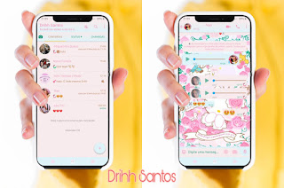 Princess Kitty Theme For YOWhatsApp & Fouad WhatsApp By Driih Santos