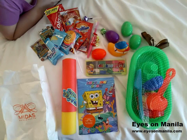 Midas Hotel Easter Party Loot Bag