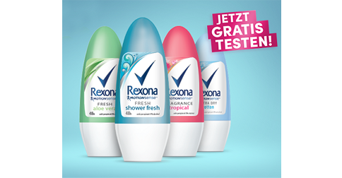  Gratisproben Rexona motionsense