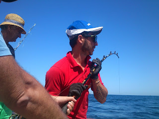 Tuna fishing. Pesca de atun en charter de pesca. Deep sea fishing