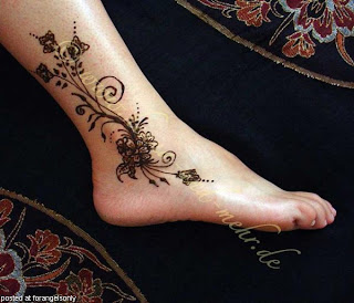 Henna Designs For Foot