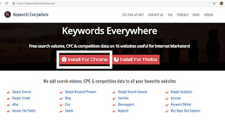 Keyword Everywhere, keyword, cpc, volume, google