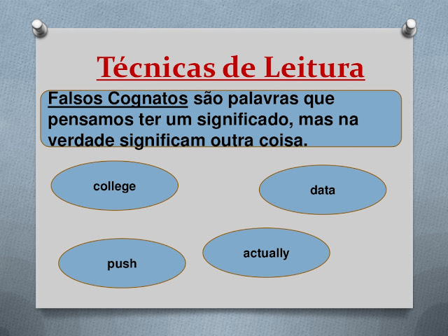 Técnicas de leitura em inglês