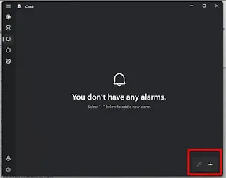 Mengaktifkan Alarm di Windows 11/10