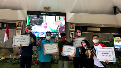 Mantap! Fokab Dan Puspaga Kota Bandung Terbaik Di Jawa Barat
