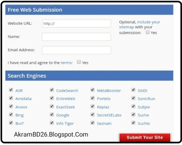 AkramBD26 seo page, search engine page