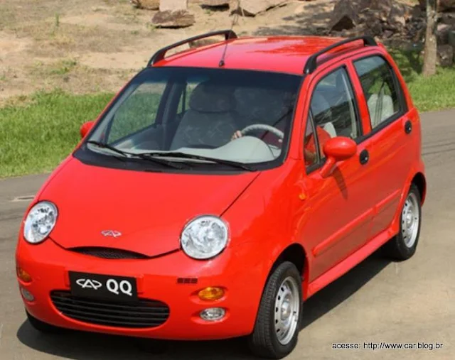 Frente do  Novo Chery QQ 2012 - Preço