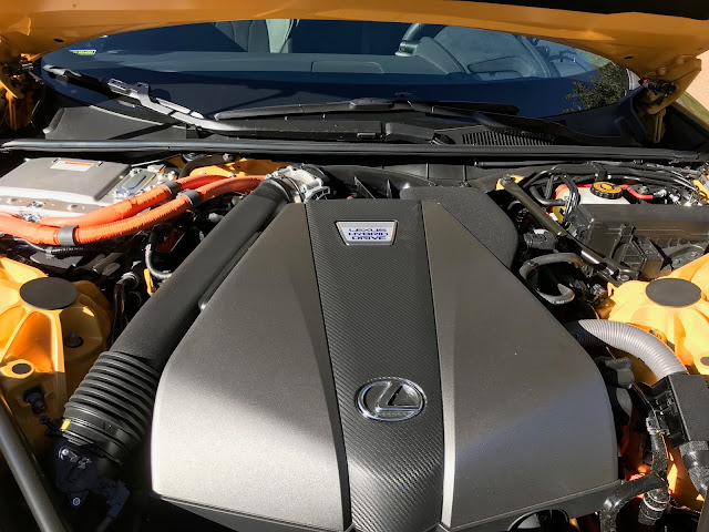 Hybrid powerplant in 2020 Lexus LC 500h