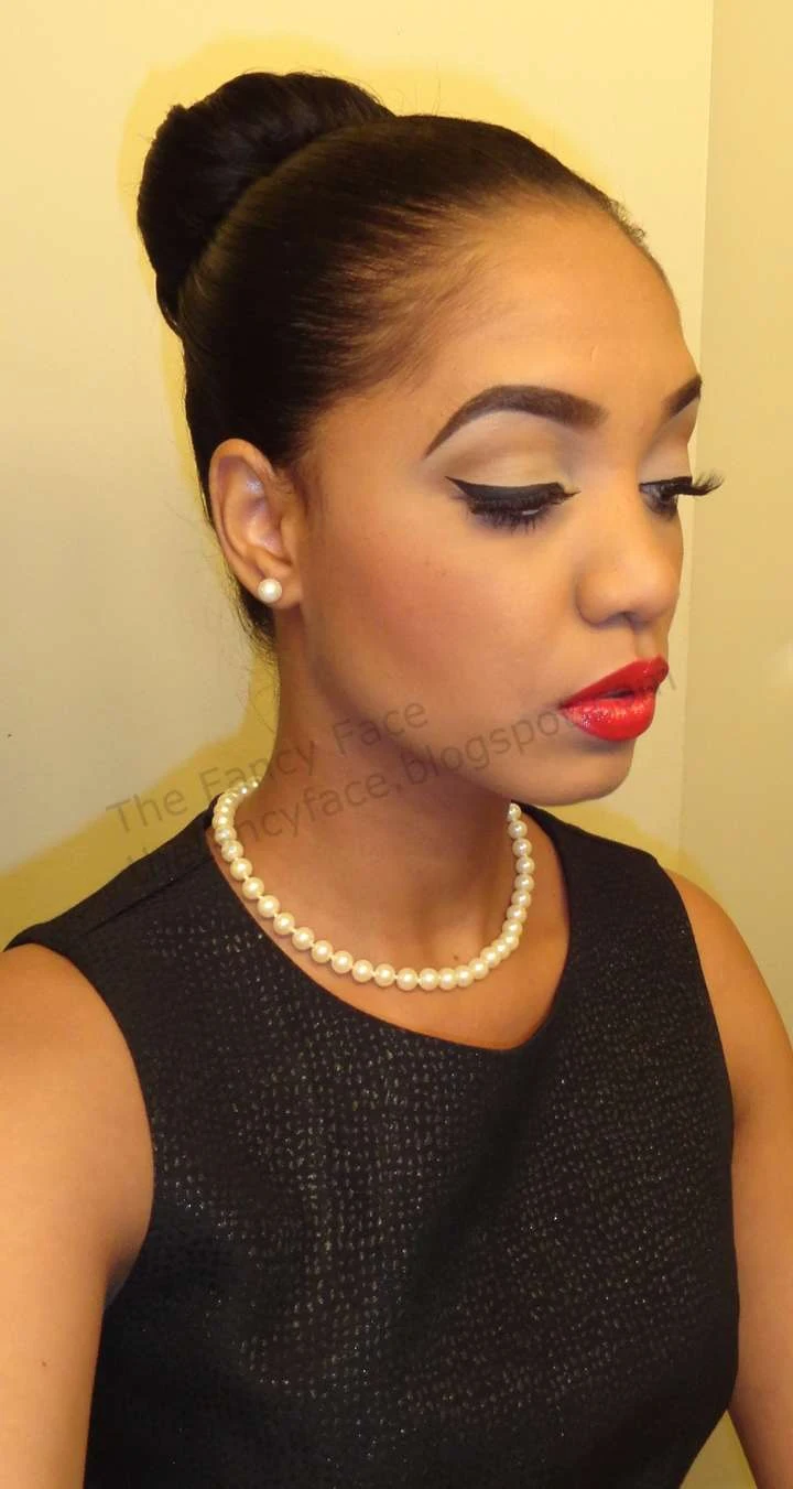 The Fancy Face MAKEUP LOOK TUTORIAL Pin Up Inspired Look