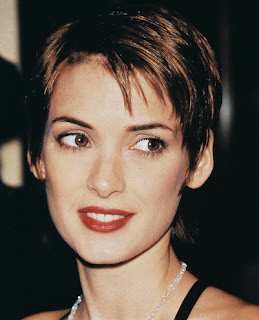 celebrity short haircuts, celebrity short hairstyles, short haircuts, short hairstyles, winona ryder