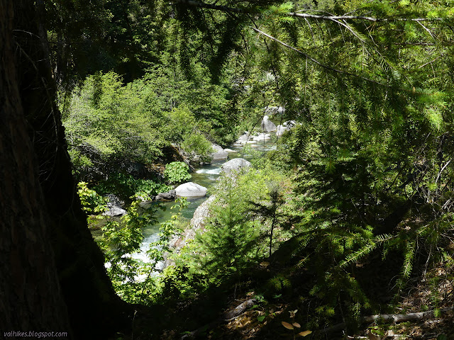 rocks, water, and light