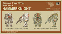 Hasegawa 1/20 Maschinen Krieger 44 Type MK44 Ausf.B HAMMERKNIGHT (64110) English Color Guide & Paint Conversion Chart