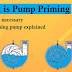 Centrifugal pumps - priming steps and procedure 