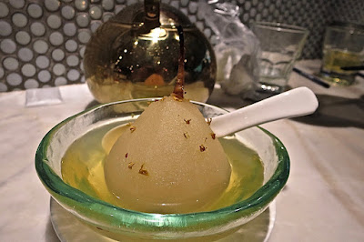 Social Place, double boiled pear aged mandarin peel