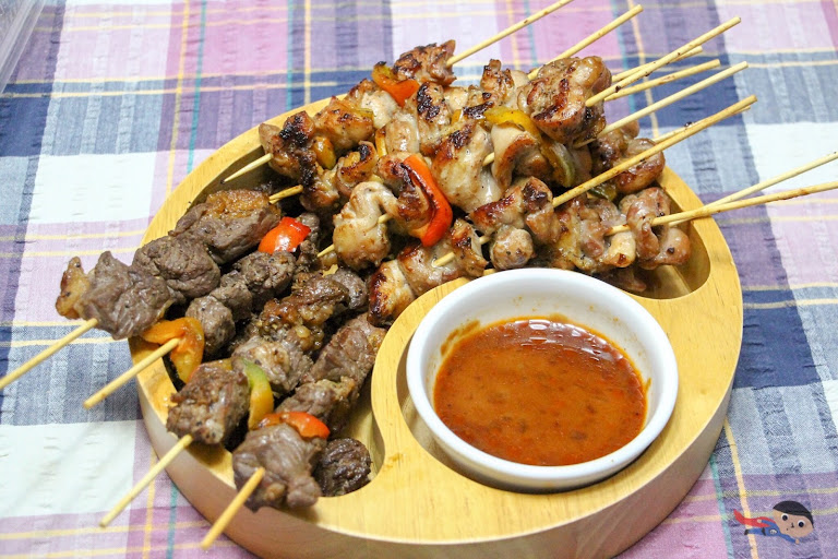 Home-cooked Beef and Chicken Yakitori