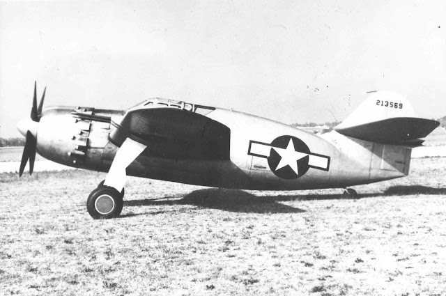 Brewster XA-32A second prototype