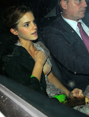 Emma Watson Side Boobs And The Nipple Slip That Almost Was