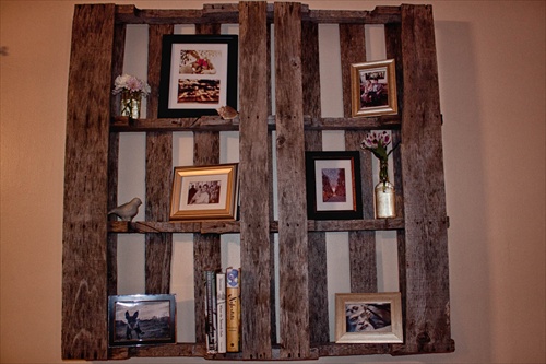 DIY Wooden Pallet Shelves with Storage | Pallet Furniture ...