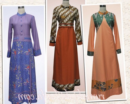 Desain Model  Baju  Batik  Rancangan Ivan Gunawan Karya 