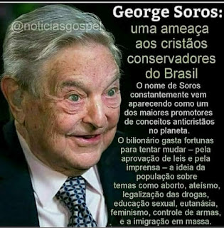 Soros contra os Cristãos Conservadores