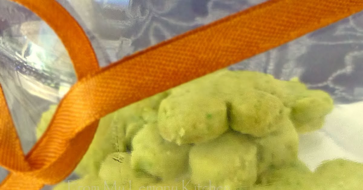 Green Peas Cookies - Lisa's Lemony Kitchen