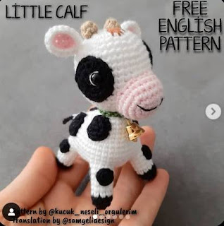 PATRON GRATIS VACA AMIGURUMI 52322