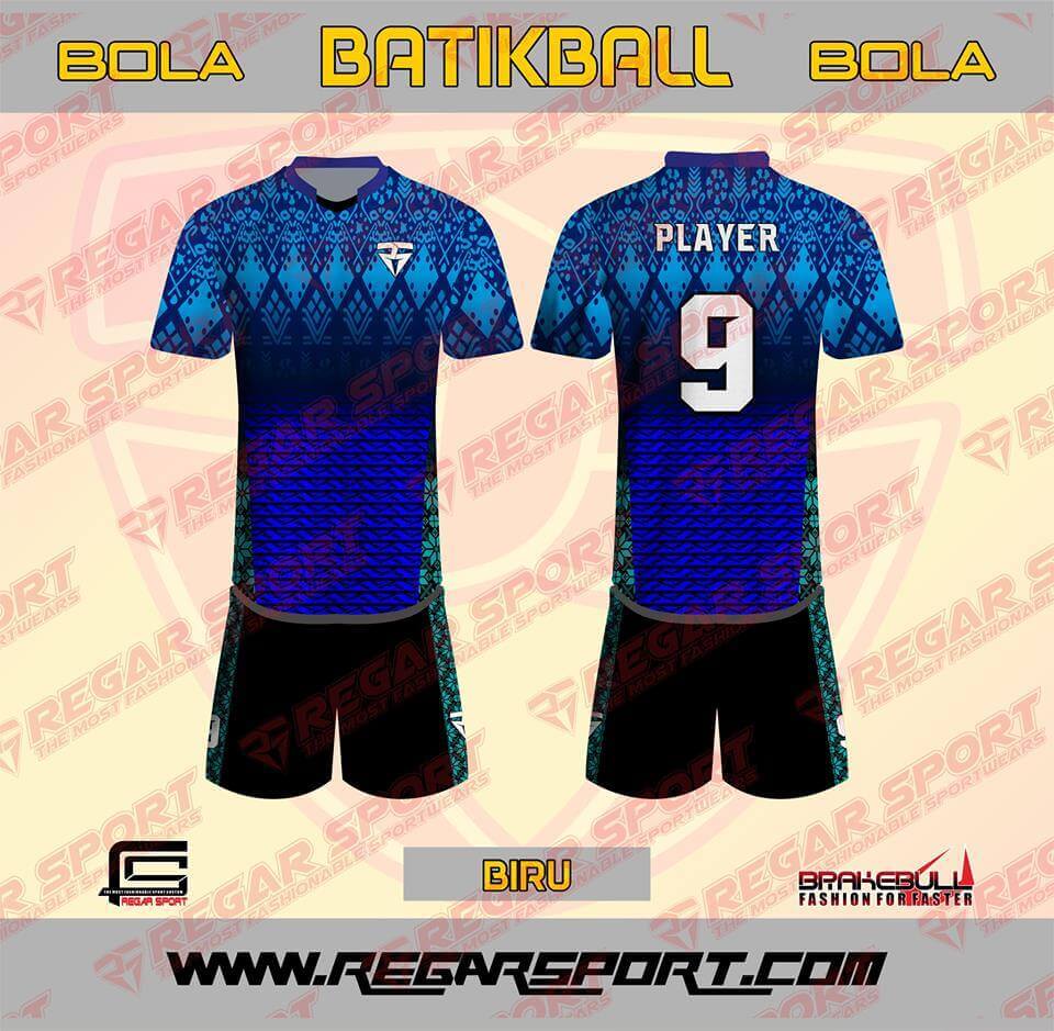 BAJU BOLA TERBARU MOTIF BATIKBALL - Regar Sport Online Dan 