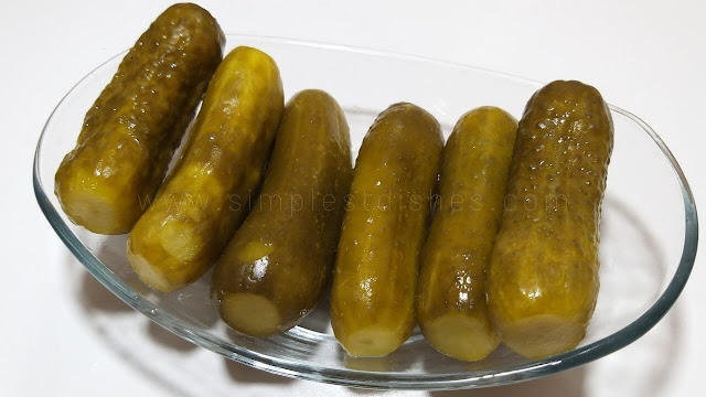 Pickled Cornichons