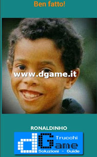 Soluzioni Guess the child footballer livello 3