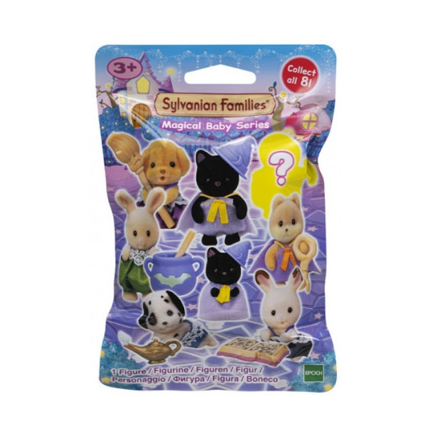 Pochette des bébés Sylvanian families de la série 6 : bébés magiciens.