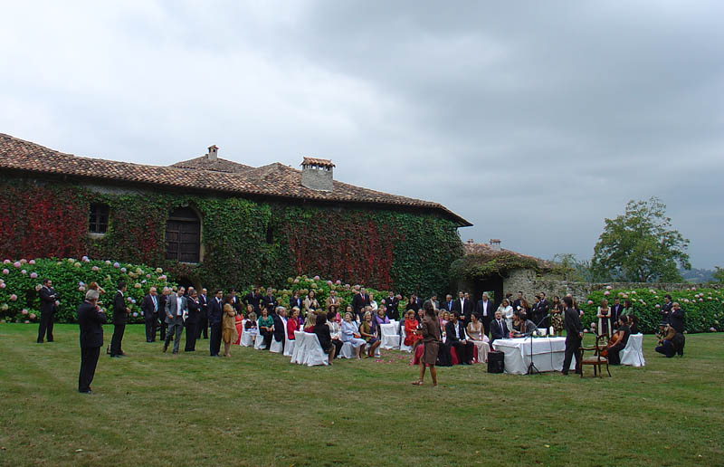 Bodas Al Aire Libre. civil a pleno aire libre.