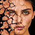 Crack Face Dispersion photoshop Effect