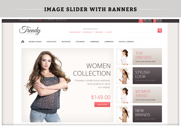 Image Slider with Banners