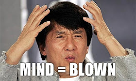 Mind Blown memes with Jackie Chan