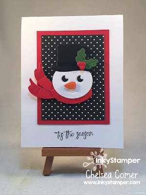 Spellbinders Snowman Card