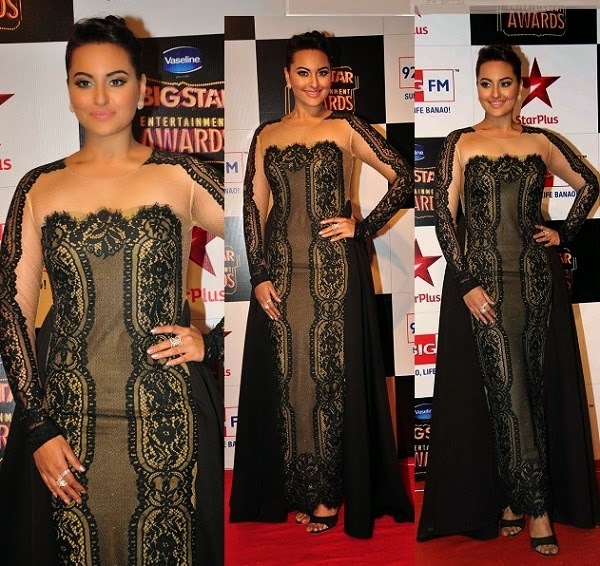 Bollywood Celebrities in Designer 2015 Lahnega and Gown