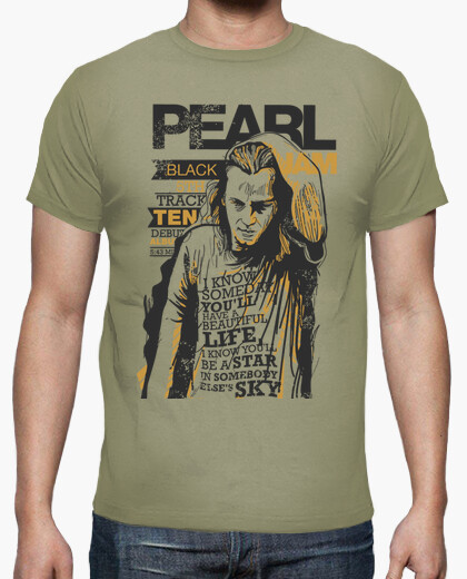 Camisetas Hombre - Diseño Pearl Jam