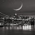 New Moon new york city black and white desktop wallpapers