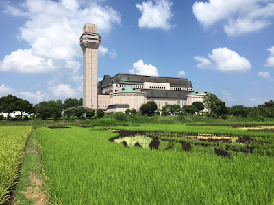こしがや田んぼアート2015食戟のソーマ（8/9の様子）