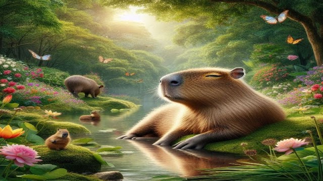Você sabia que a capivara é o maior roedor vivo?