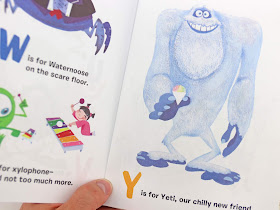 Monsters Inc M is for Monster Little Golden Book review 