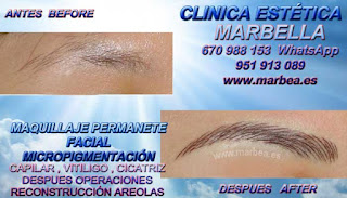 micropigmentyación MARBELLA clínica estetica ofrenda los mejor precio para micropigmentyación, maquillaje permanente de cejas en Sevilla y marbella