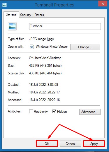 Cara Menyembunyikan File di Windows 8.1