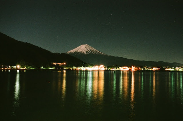 河口湖夜景