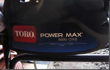 TORO PowerMax 826 Oxe Snöslunga  Tvåstegs