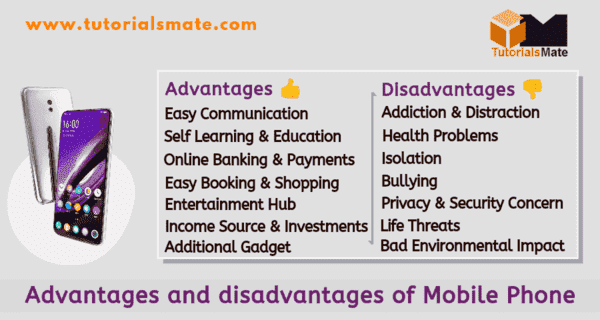 The Advantages and Disadvantages of Mobile Phone - TutorialsMate